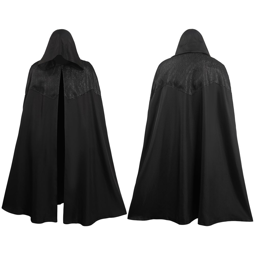 TV The Witcher Season 3 Geralt Black Outfits Halloween Carnival Suit Cosplay Costume