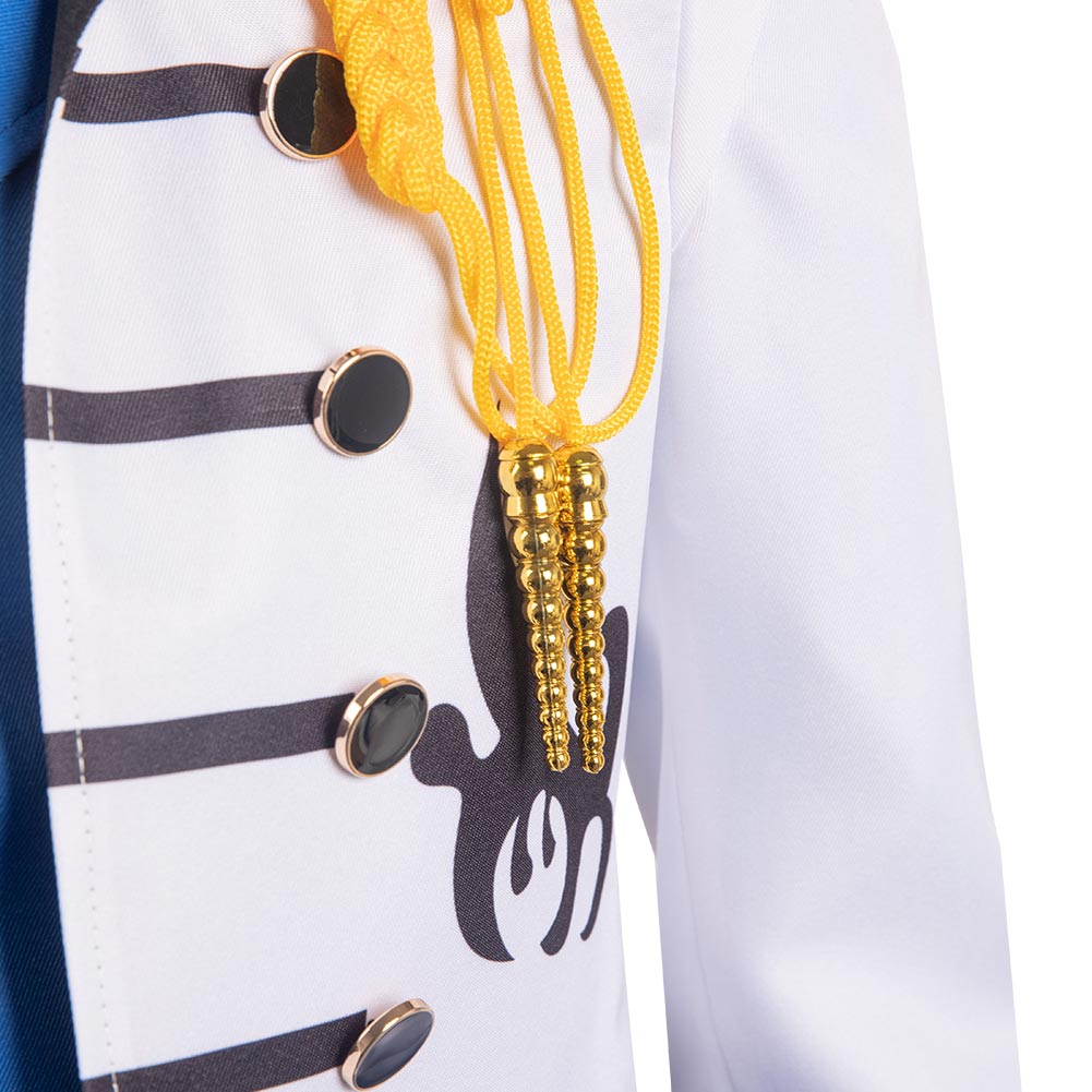 Movie Frozen Hans Prince Cosplay Costume Outfits Halloween Carnival Party Suit