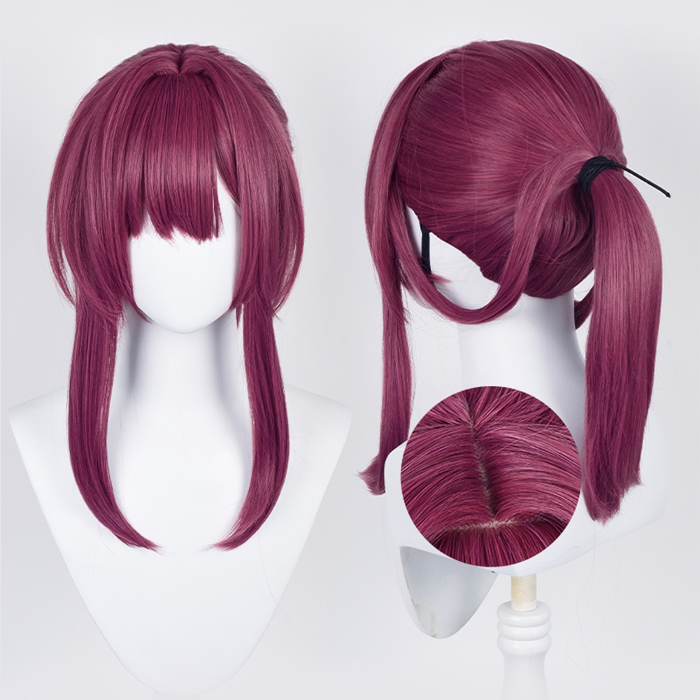 Game Honkai: Star Rail Kafka Cosplay Wig Heat Resistant Synthetic Hair Carnival Halloween Party Props