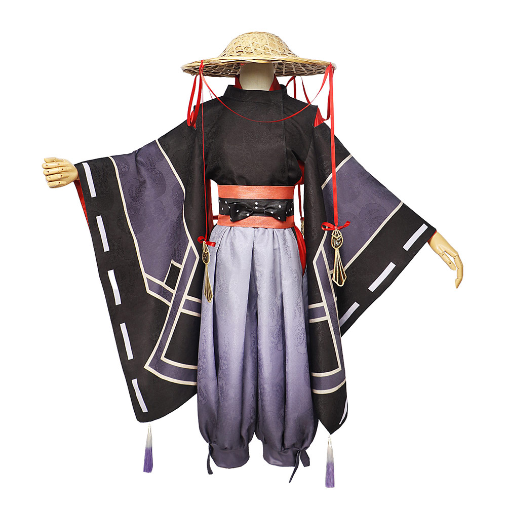 Game Genshin Impact Wanderer Scaramouche Outfits Halloween Carnival Suit Cosplay Costume