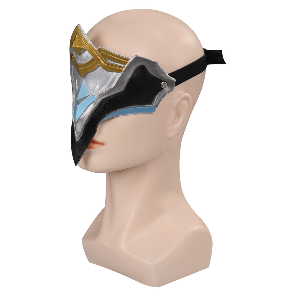 Game Genshin Impact Fatui Dottore Mask Cosplay Latex Helmet Masquerade
