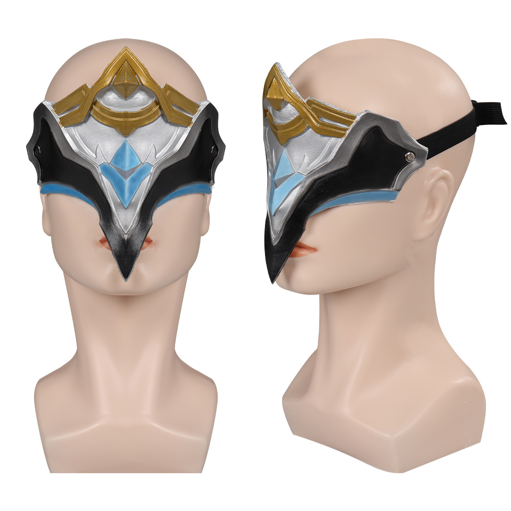Game Genshin Impact Fatui Dottore Mask Cosplay Latex Helmet Masquerade