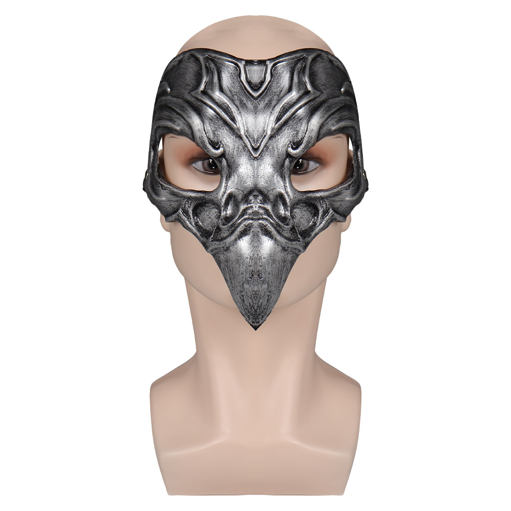 Game Hogwarts Legacy Punk Cosplay Latex Mask Helmet Masquerade Halloween Party Costume Props