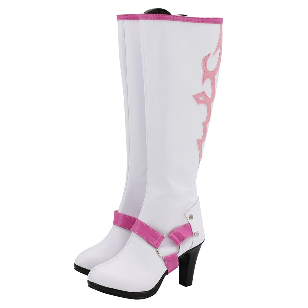 Game FF15 Final Fantasy 15 Cindy Cosplay Christmas Boots Shoes Custom Made Halloween Carnival