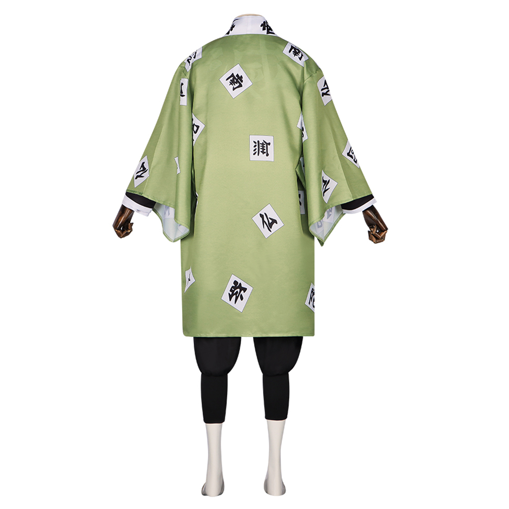 Anime Demon Slayer Himejima Gyomei Outfits Halloween Carnival Suit Cosplay Costume