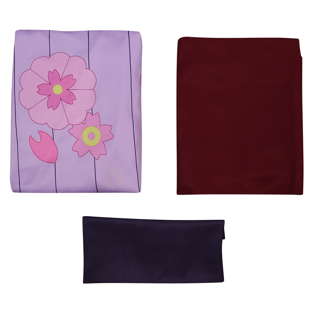 Anime Demon Slayer Kanroji Mitsuri Cosplay Costume Outfits Halloween Carnival Party Disguise Suit