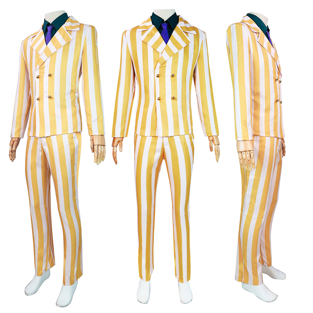 Anime One Piece Borsalino Outfits Halloween Carnival Suit Cosplay Costume