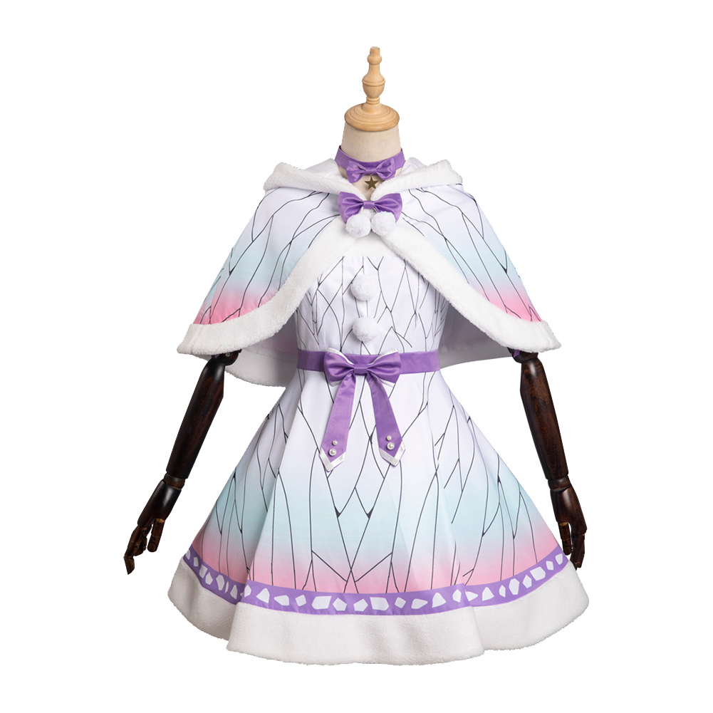 Anime Demon Slayer Kochou Shinobu Codplay Costume Christmas Dress Outfits Halloween Suit UUstyle®