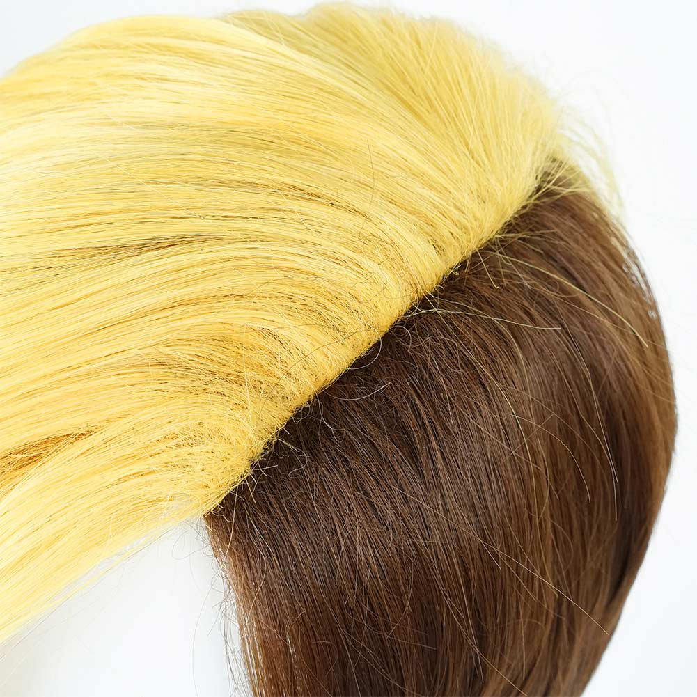 Trigun Stampede Vash the Stampede Cosplay Wig Heat Resistant Synthetic Hair Halloween Party Props