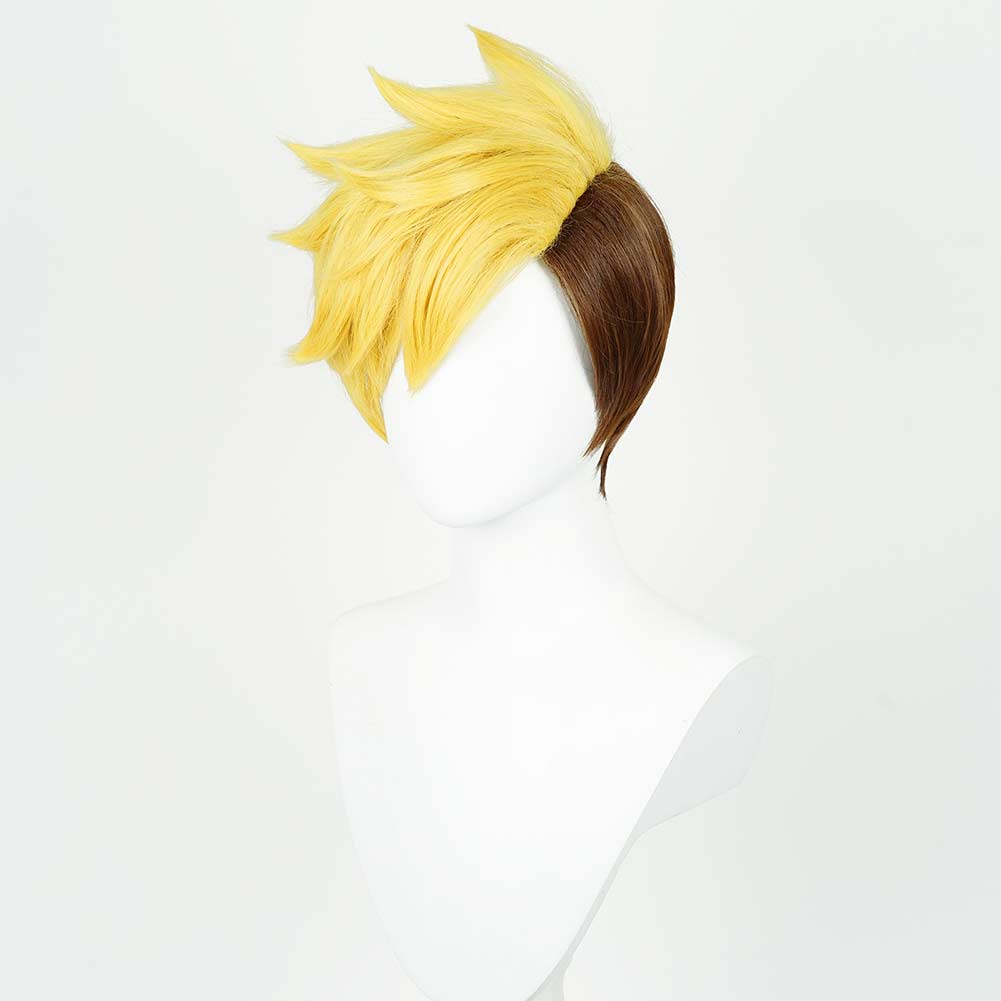 Trigun Stampede Vash the Stampede Cosplay Wig Heat Resistant Synthetic Hair Halloween Party Props
