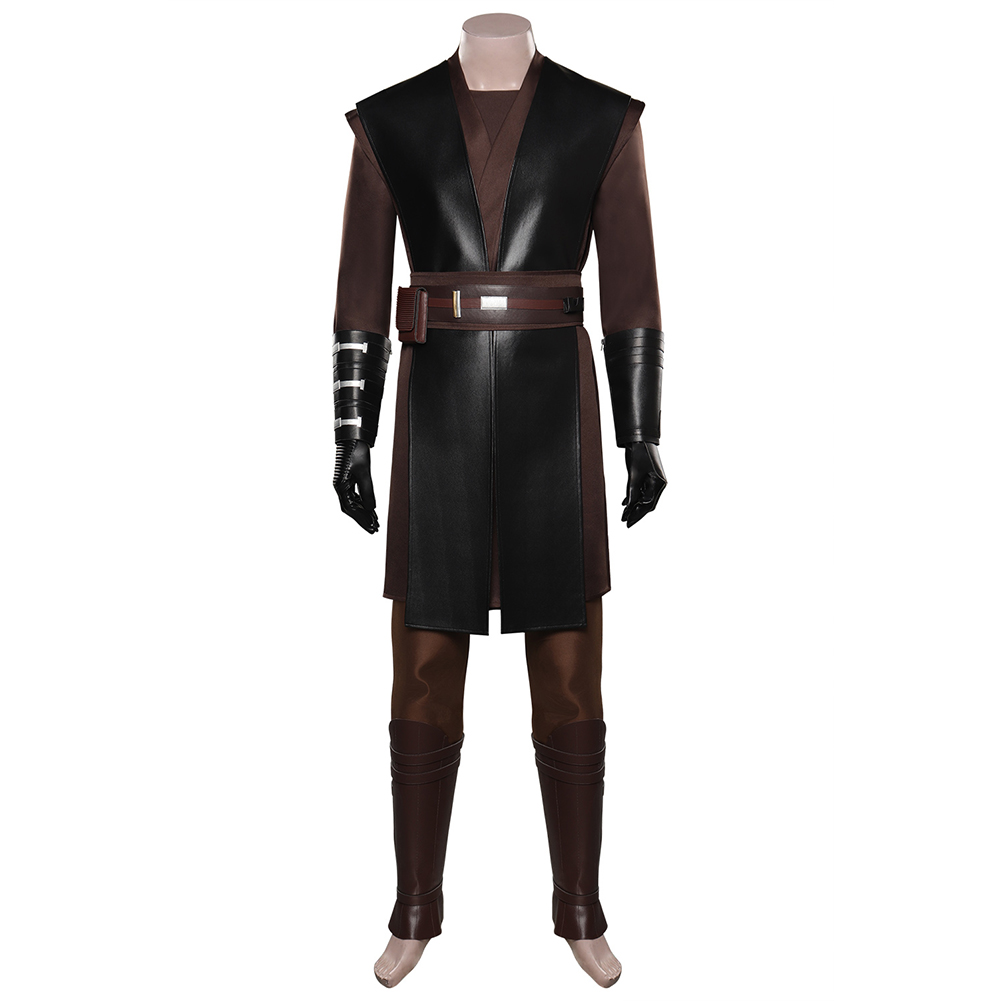 Movie Star Wars: The Clone Wars Anakin Skywalker Cosplay Costume Outfits Halloween Carnival