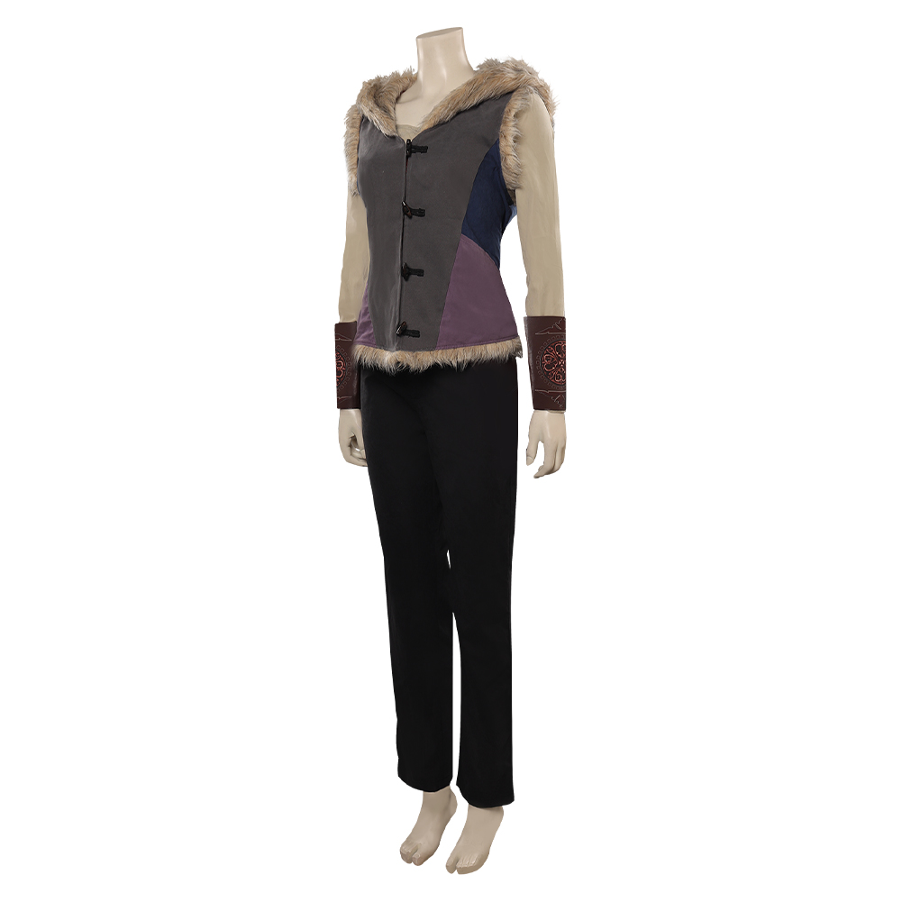 TV The Witcher Season 3 Ciri Outfits Halloween Carnival Suit Cosplay Costume