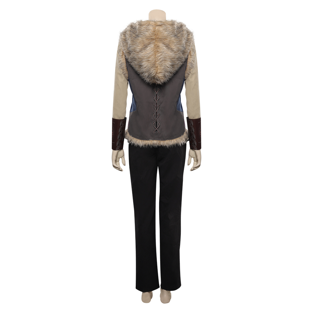 TV The Witcher Season 3 Ciri Outfits Halloween Carnival Suit Cosplay Costume