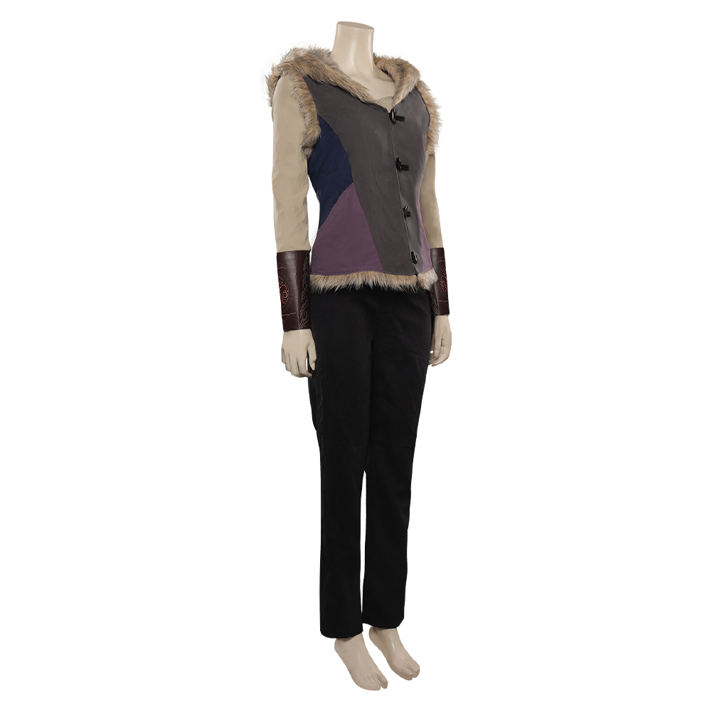 TV The Witcher Season 3 Ciri Outfits Halloween Carnival Suit Cosplay Costume