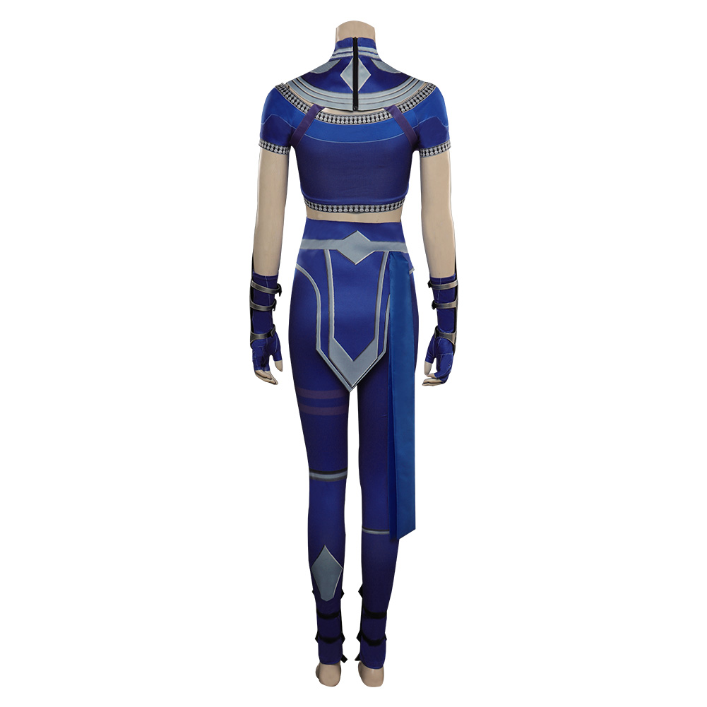 Game Mortal Kombat 1 Kitana Outfits Halloween Carnival Suit Cosplay Costume