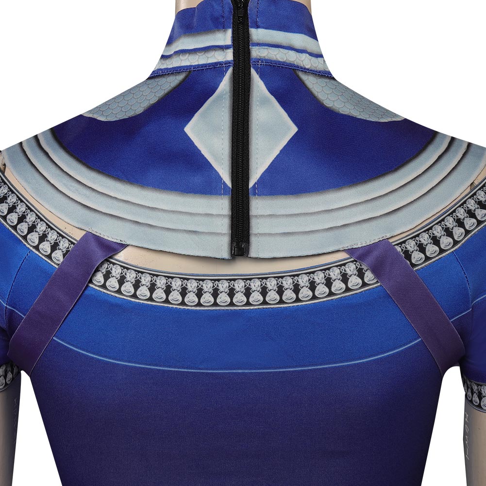 Game Mortal Kombat 1 Kitana Outfits Halloween Carnival Suit Cosplay Costume