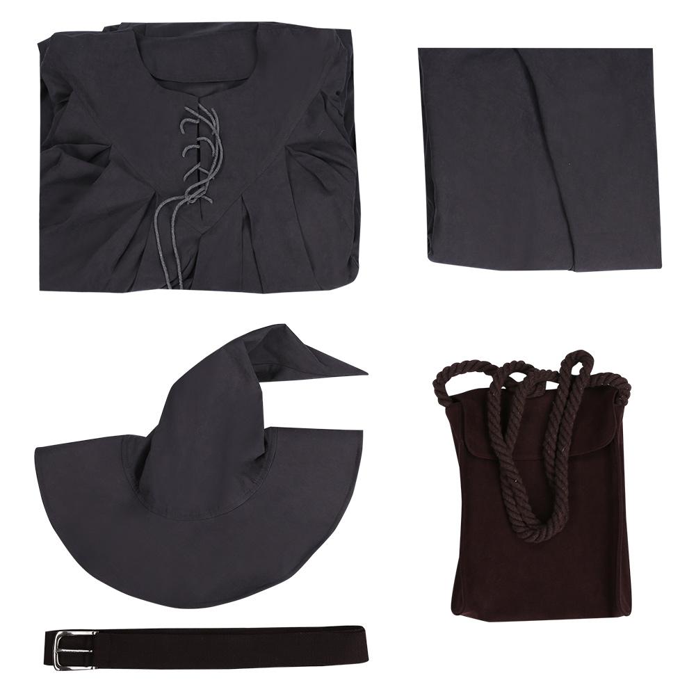 The Hobbit Gandalf Outfits Cosplay Costume Halloween Carnival Suit