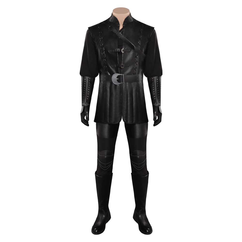 The Witcher Season 3 Geralt of Rivia Outfits Halloween Carnival Suit Cosplay Costume