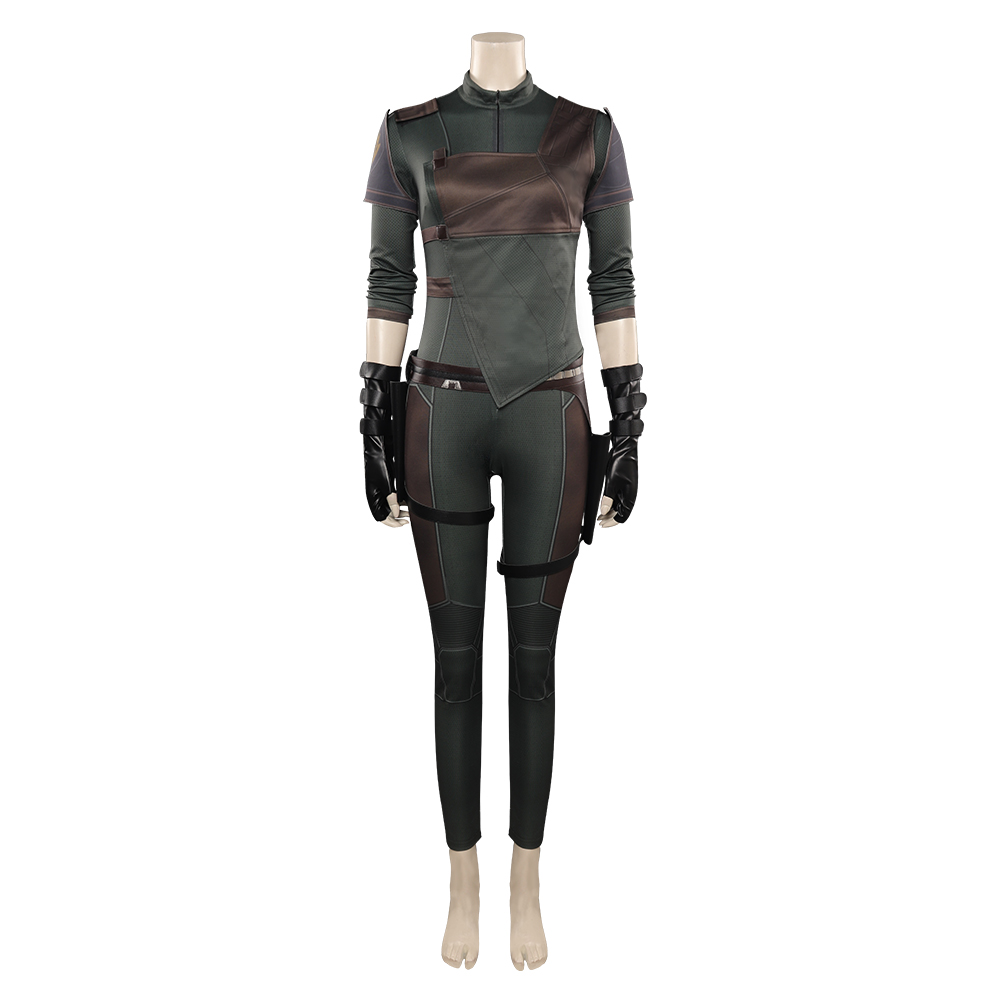 Movie Guardians of the Galaxy Vol.3 - Gamora Cosplay Costume Jumpsuit Outfits Halloween Carnival Party Disguise Suit