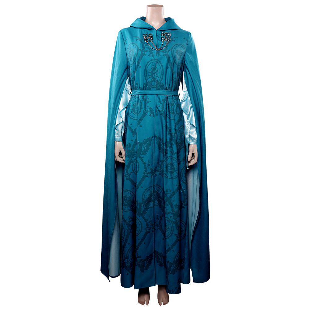 Movie The Lord of the Rings: The Rings of Power 1 Galadriel Cosplay Costume Outfits Halloween Suit