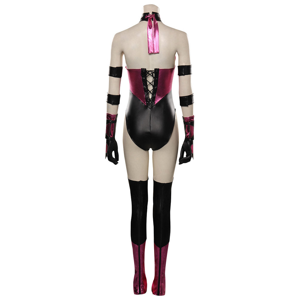 Game Mortal Kombat Mileena Cosplay Costume Festival Party Outfit
