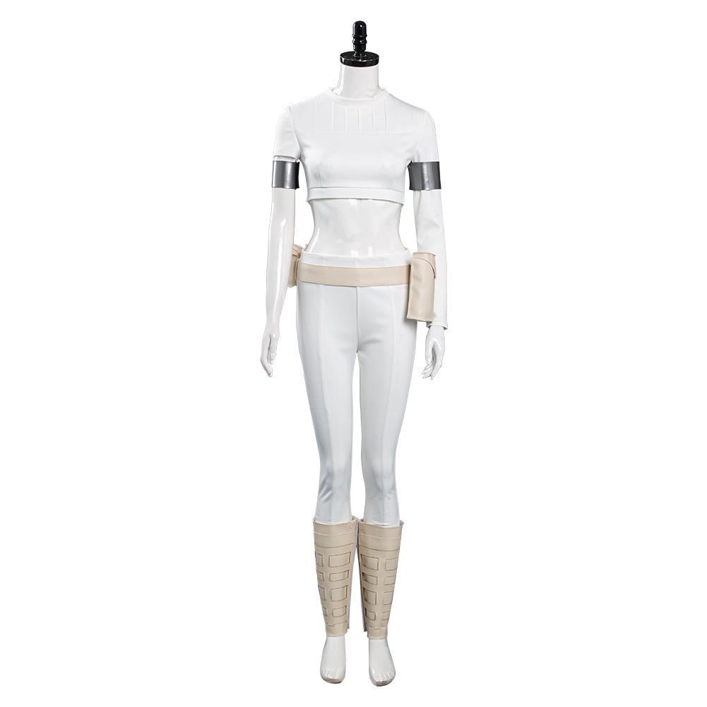 Star Wars Padme Amidala Outfits Cosplay Costume Halloween Carnival Suit