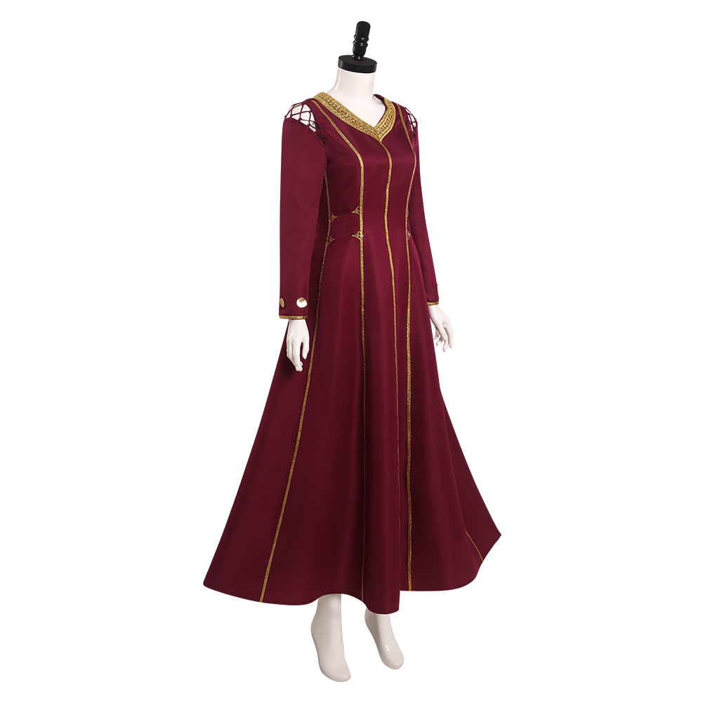 TV House of the Dragon Rhaenyra Targaryen Cosplay Costume Dress Outfits Halloween Carnival Suit