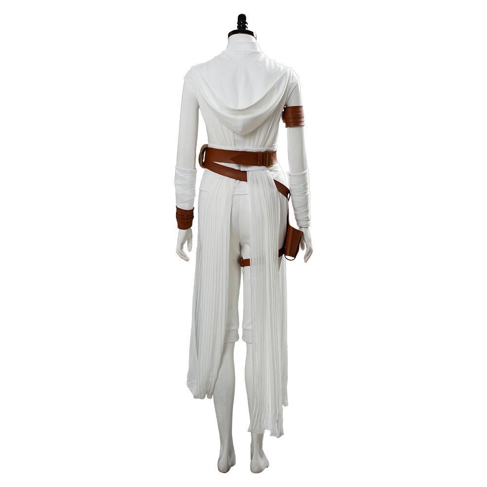 Star Wars 9 The Rise of Skywalker Rey Cosplay Costume Outfits Halloween Carnival Suit