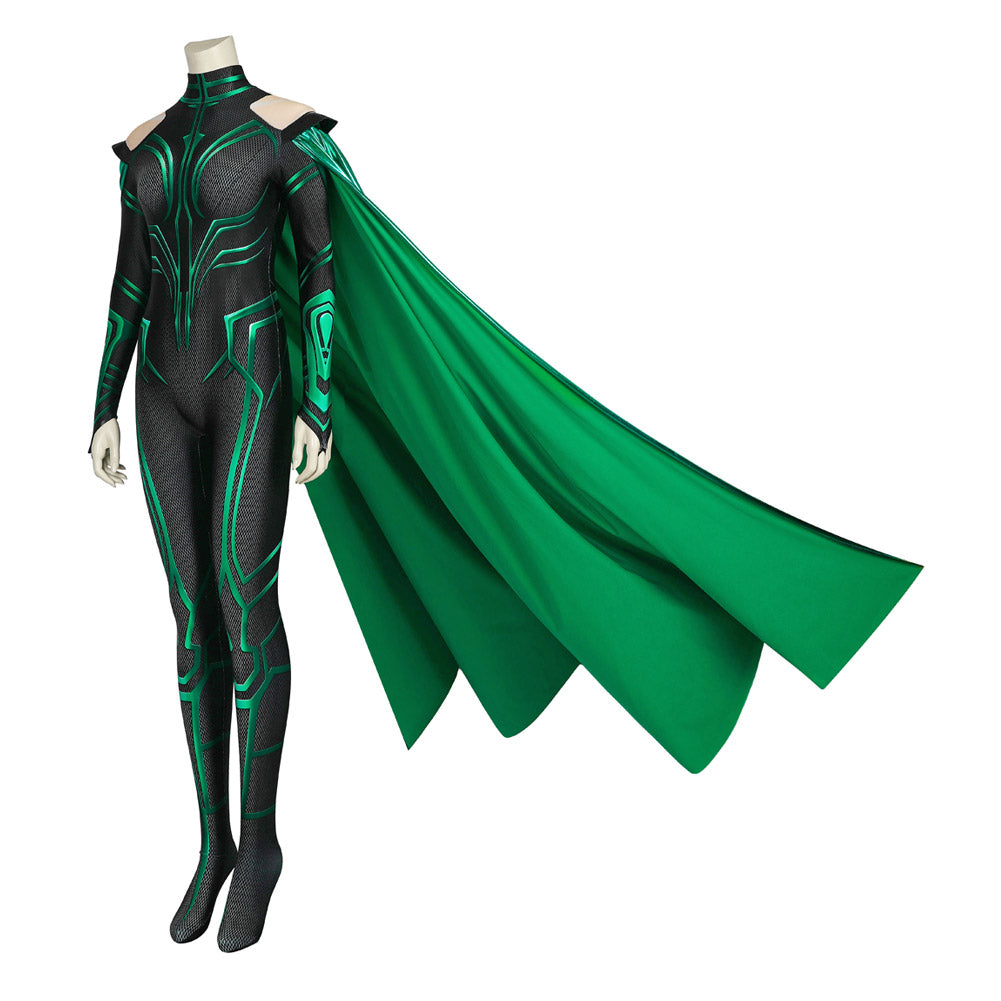 Movie Thor: Ragnarok Hela Cosplay Costume Festival Christmas Carnival Party Outfit 