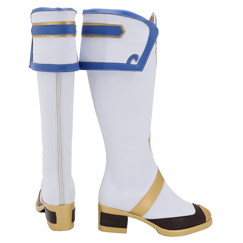 Game Genshin Impact Sucrose Cosplay Christmas Boots Shoes Custom Made Halloween Carnival