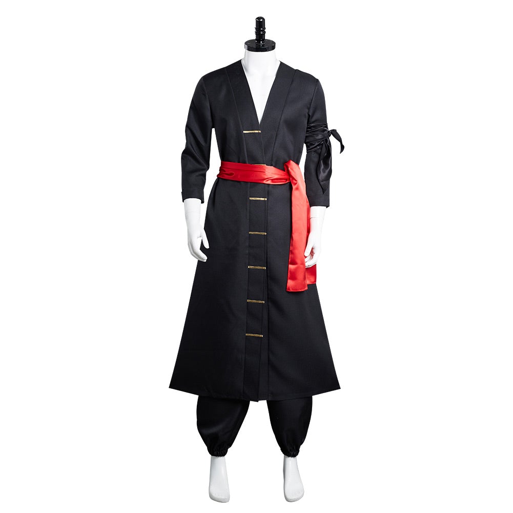 Anime One Piece Wano Country Roronoa Zoro Kimono Cosplay Costume Outfit Festival Christmas Carnival Party