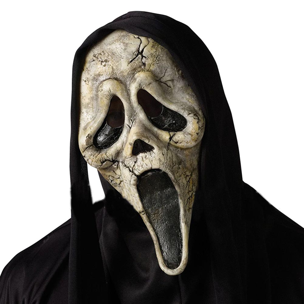 Movie Scream 6 Halloween Mask Cosplay Latex Masks Helmet Masquerade Halloween Party Costume Props