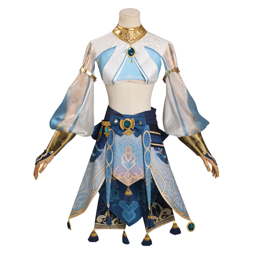 Game Genshin Impact Nilou Cosplay Costume Outfits Halloween Carnival Party Suit