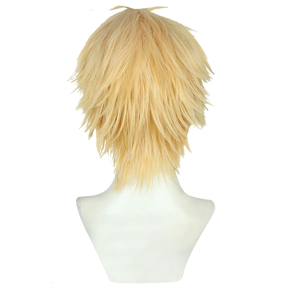 Anime Chainsaw Man Denji Cosplay Costume Wig Demon Hunter Uniform Suit  Carnival