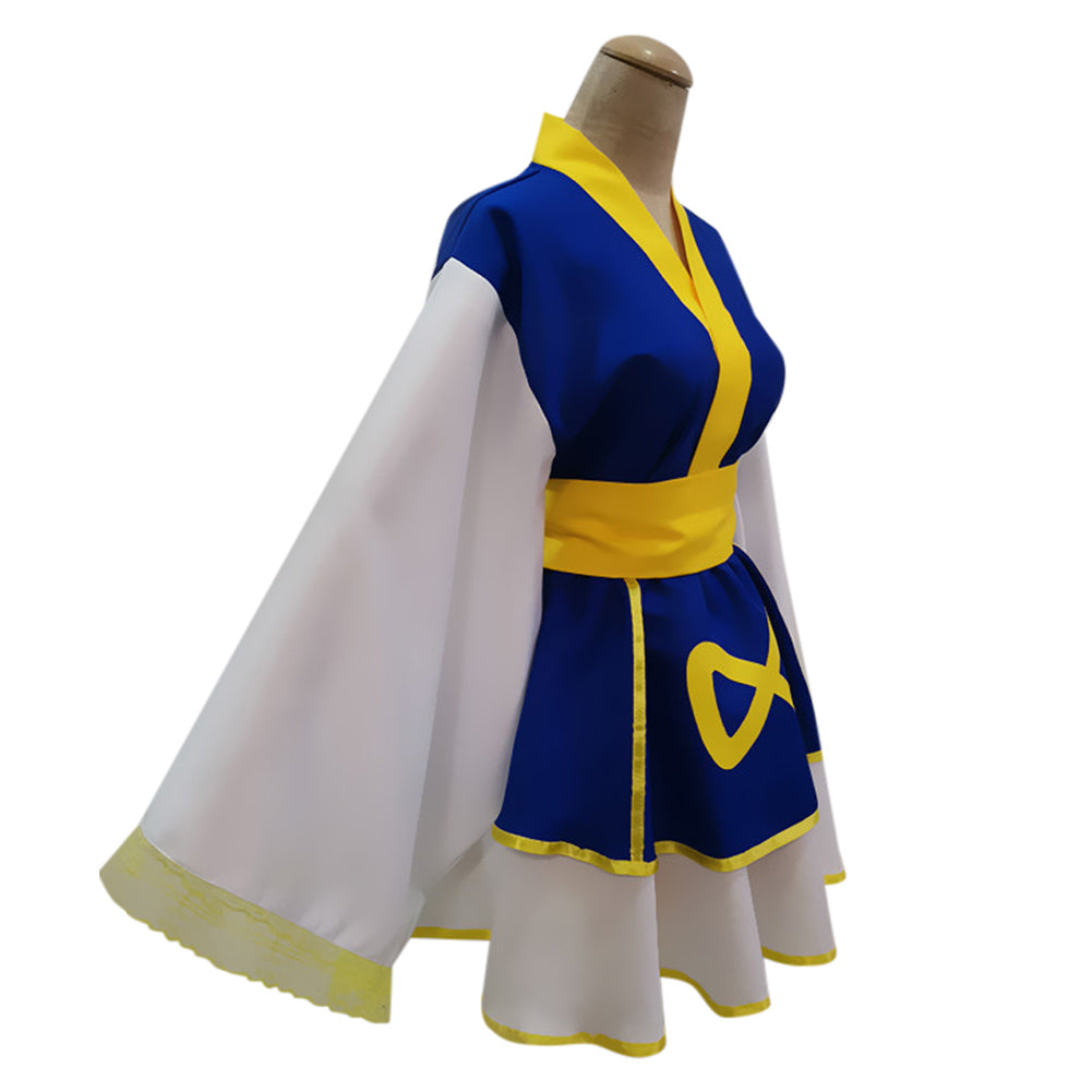 Anime Hunter x Hunter Kurapika Cosplay Costume Skirt Dress Festival Carnival Christmas Outfit