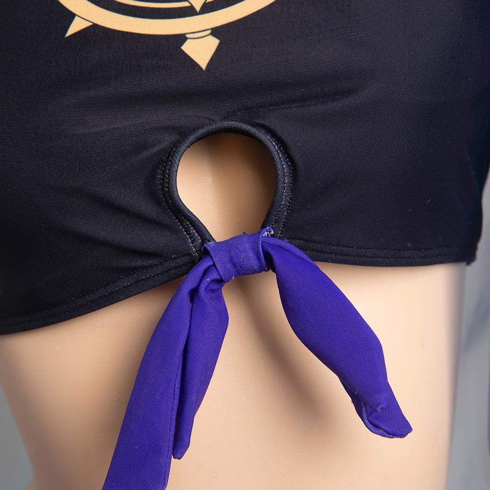 Game Genshin Impact Cosplay Costume Swimwear Outfits Halloween Carnival Suit