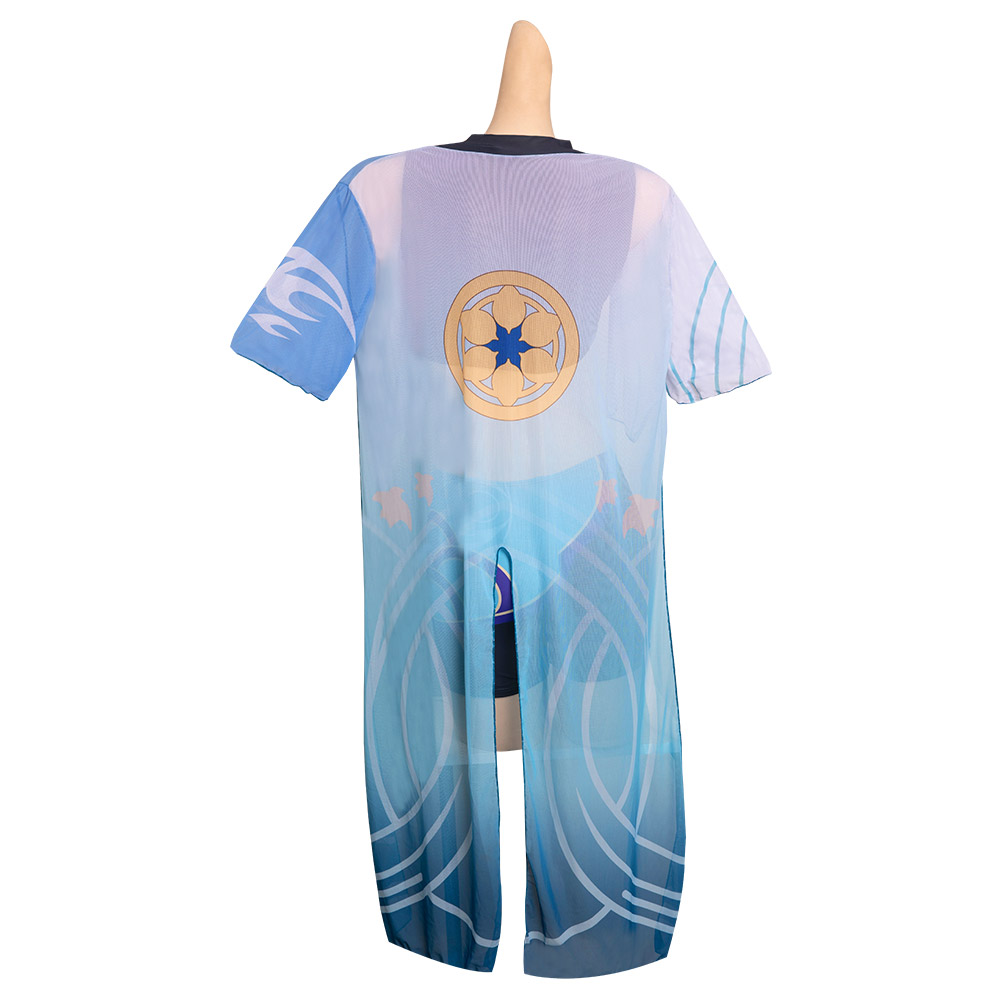 Game Genshin Impact Cosplay Costume Swimwear Outfits Halloween Carnival Suit
