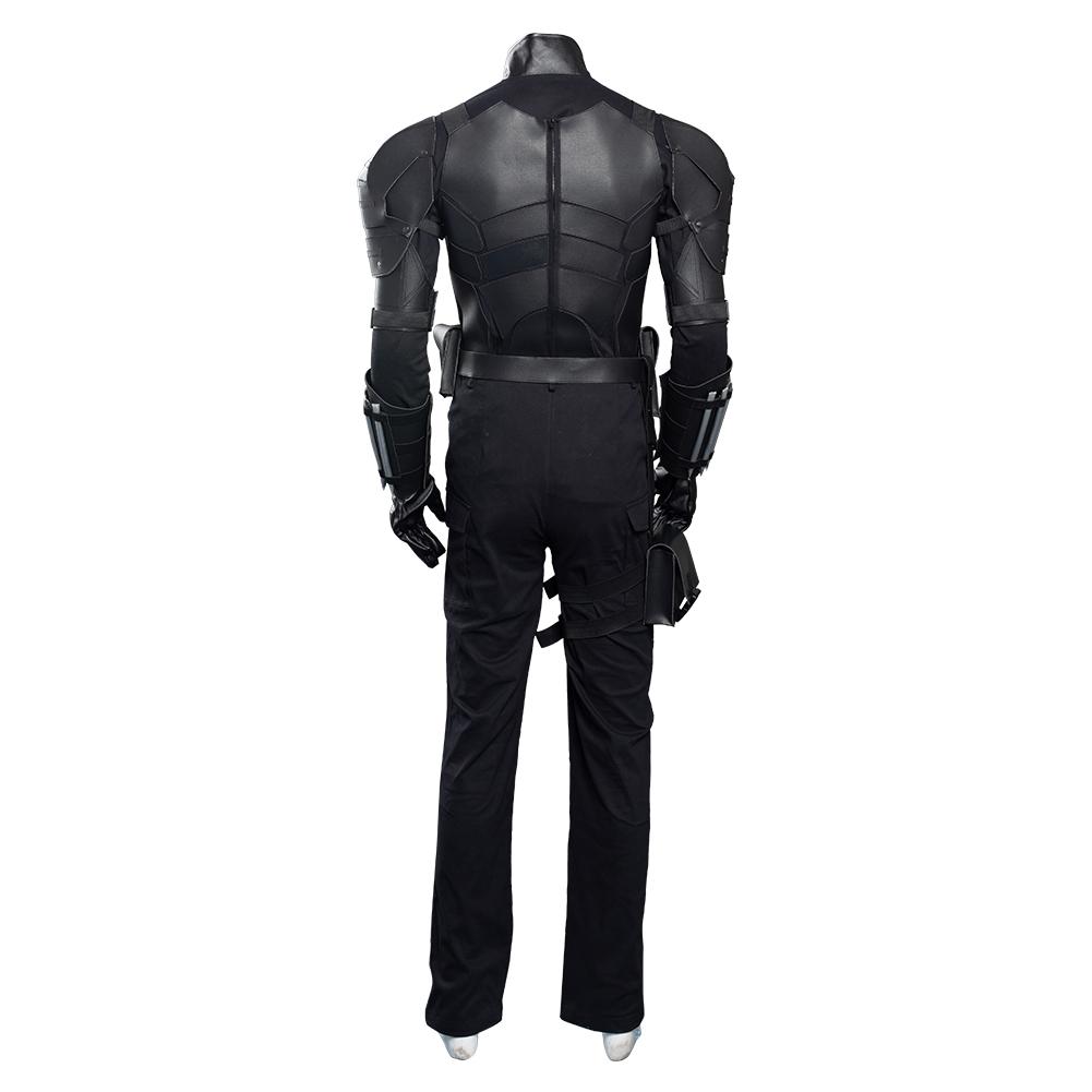The Batman Bruce Wayne Pants Cloak Outfits Cosplay Costume Halloween Carnival Suit