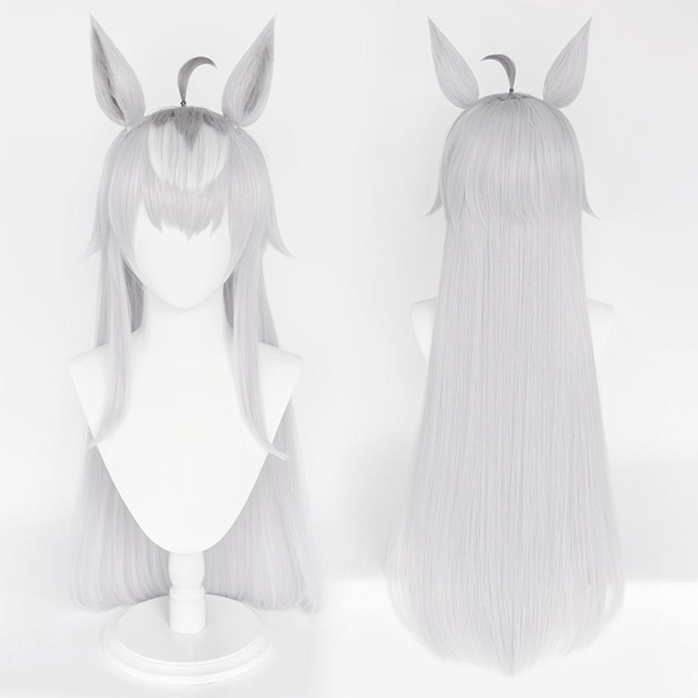 Anime Pretty Derby Oguri Cap Cosplay Wig Heat Resistant Synthetic Hair Carnival Halloween Party