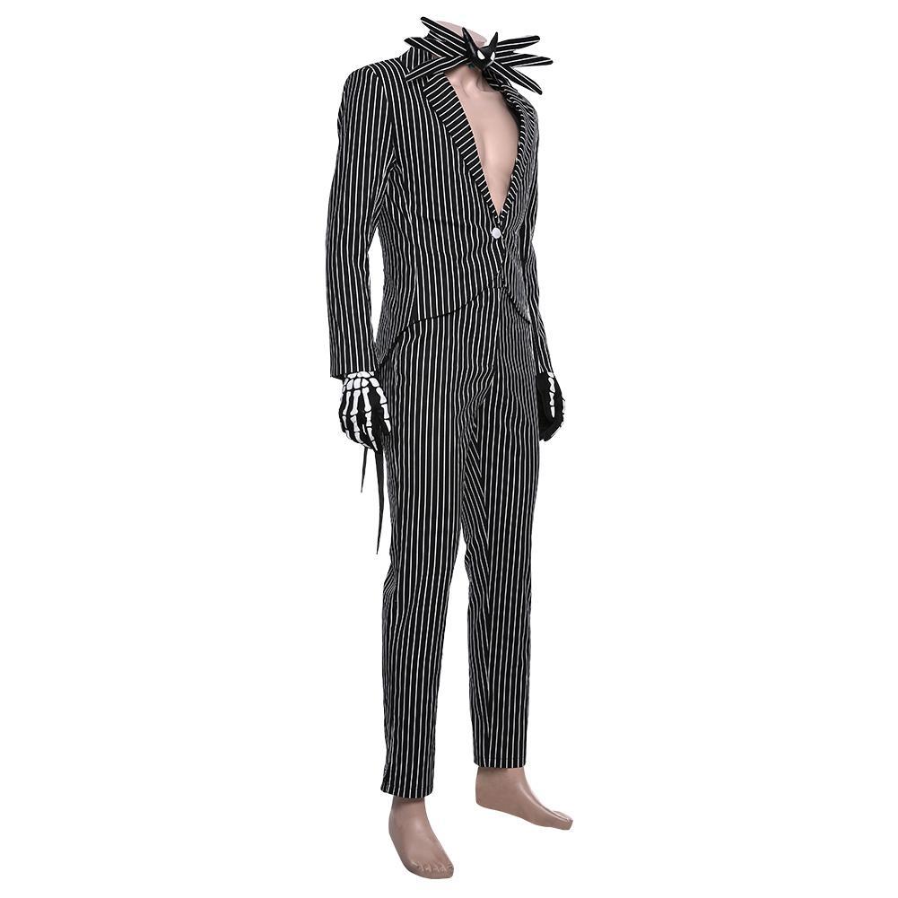 The Nightmare Before Christmas Jack Skellington Outfit Cosplay Costume