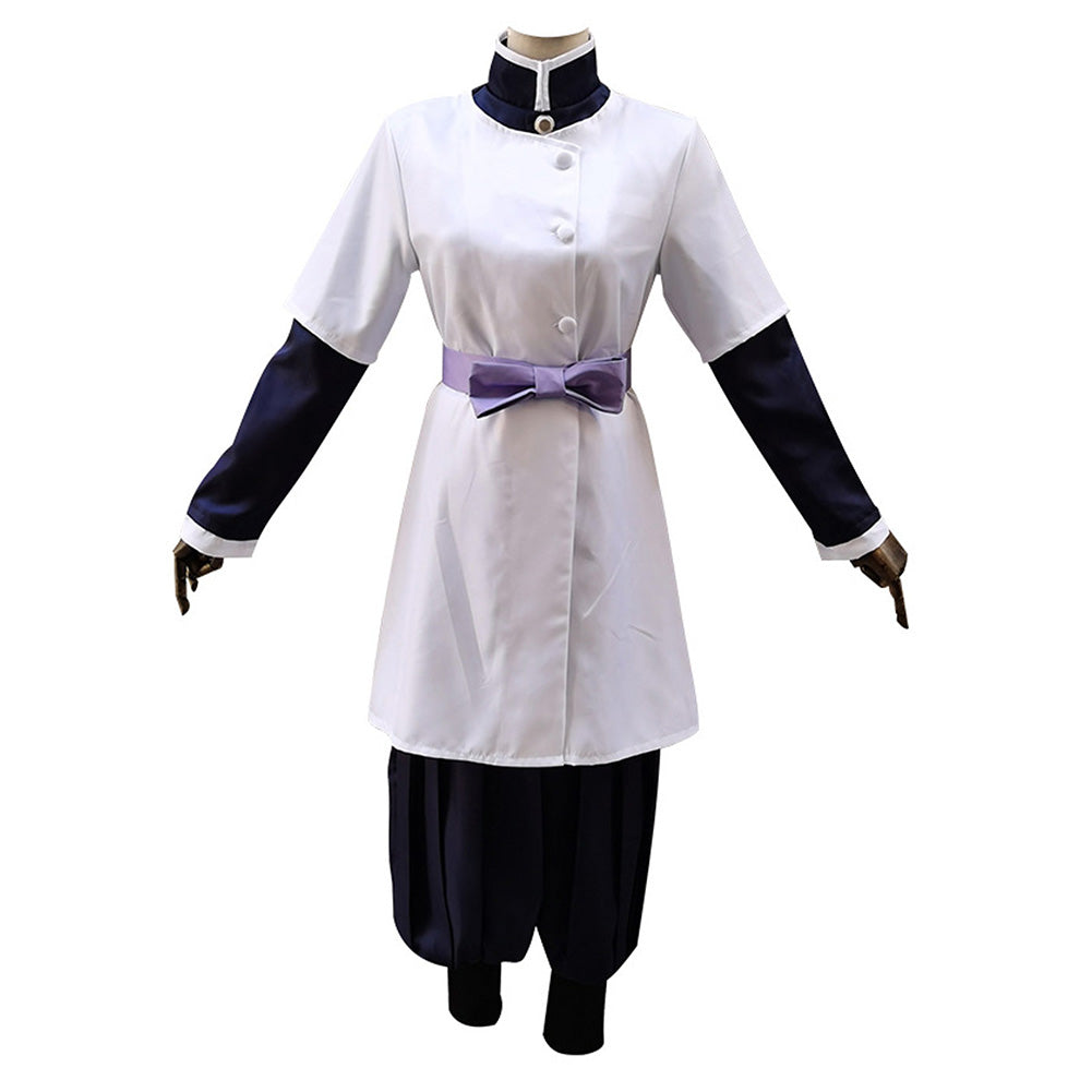 Anime Demon Slayer Kanzaki Aoi Cosplay Costume Outfits Halloween Carnival Suit