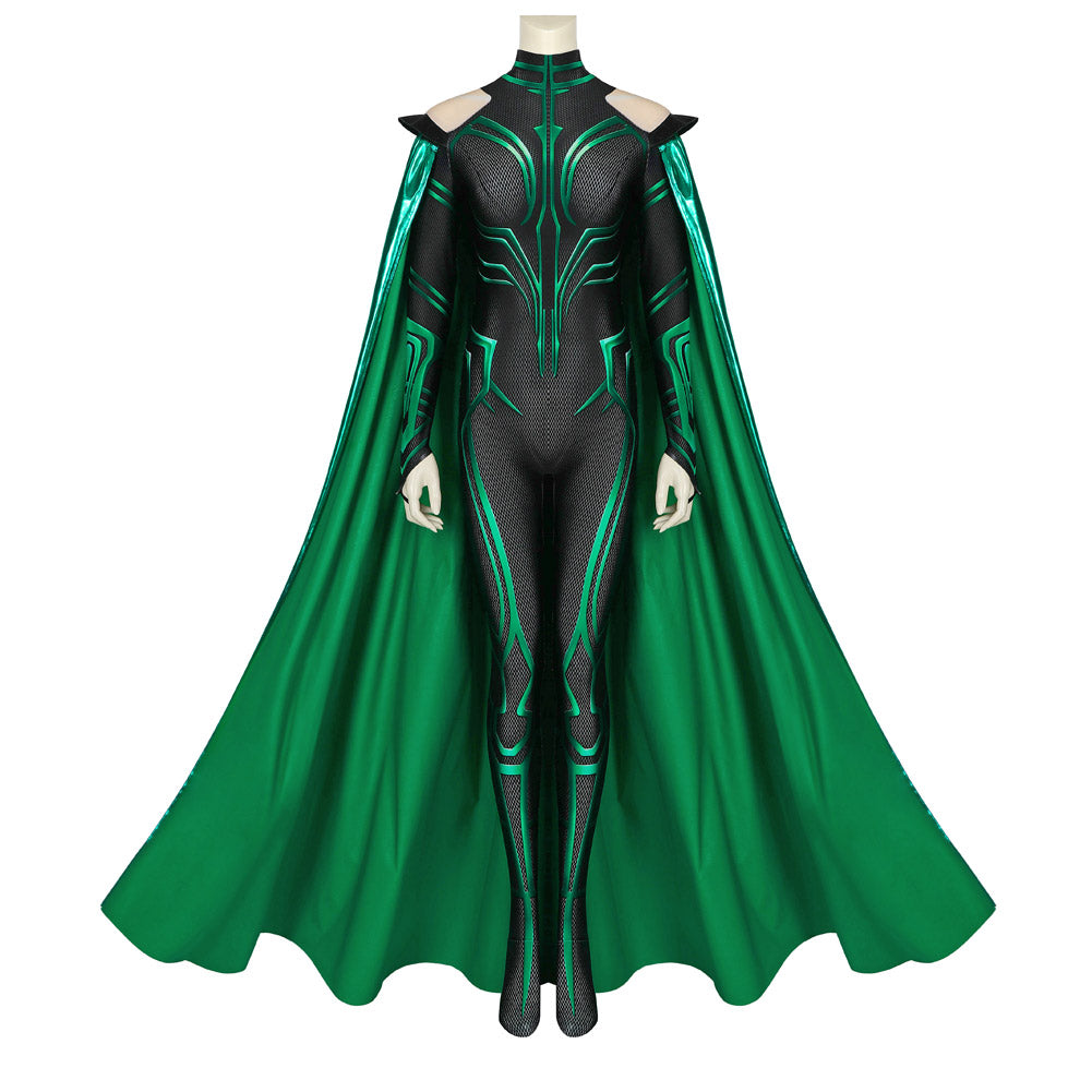 Movie Thor: Ragnarok Hela Cosplay Costume Festival Christmas Carnival Party Outfit 