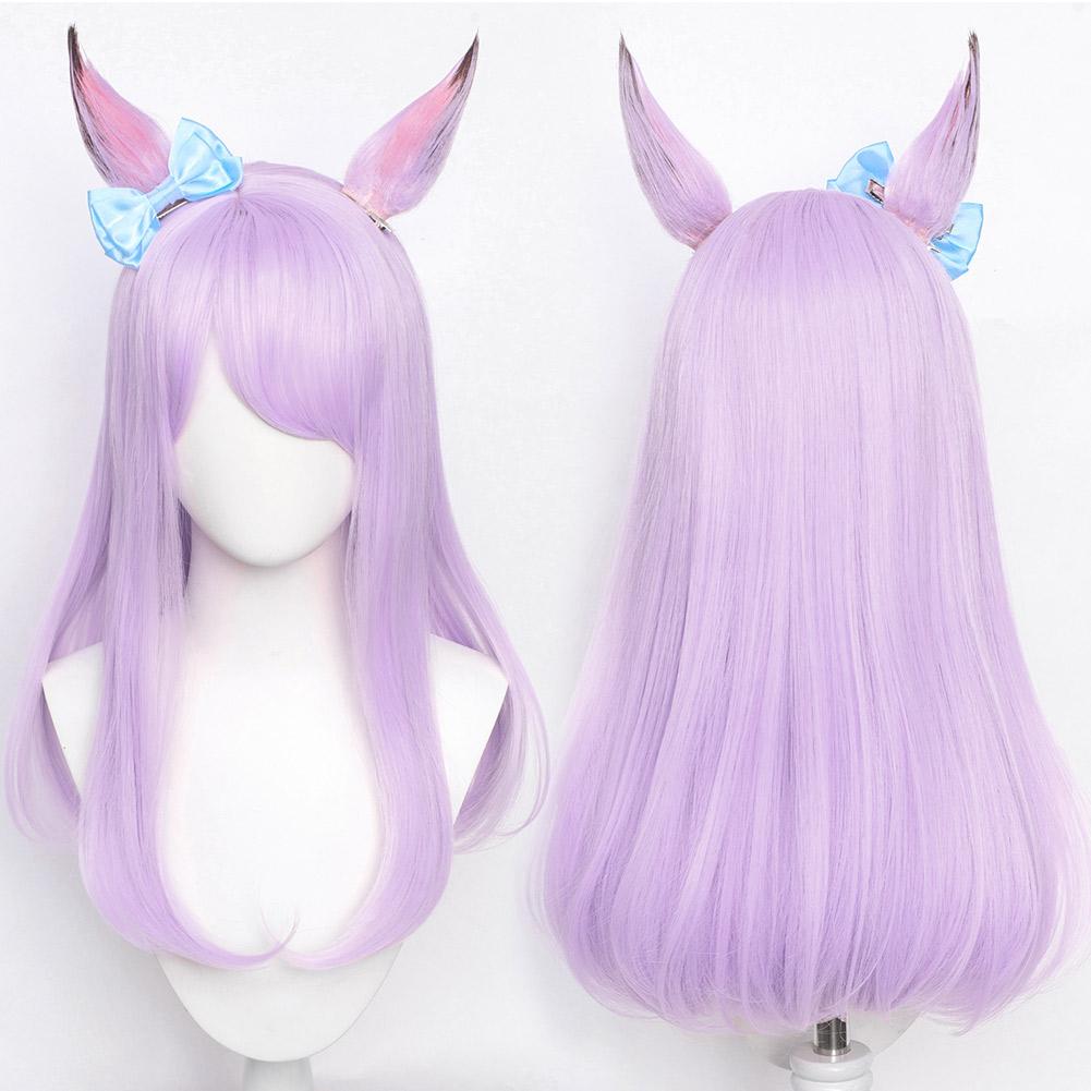 Anime Pretty Derby Mejiro McQueen Cosplay Wig Heat Resistant Synthetic Hair Carnival Halloween Party