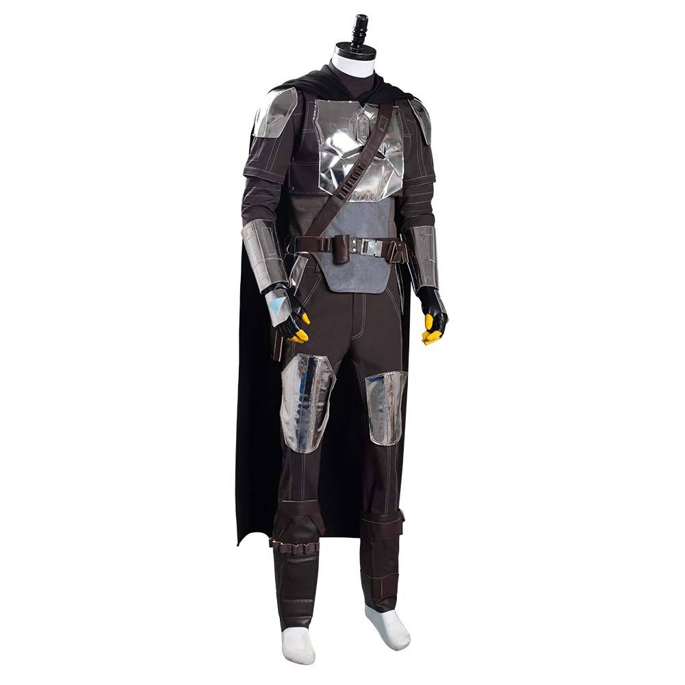 TV The Mandalorian S2 Beskar Armor Uniform Outfits Halloween Carnival Suit Cosplay Costume