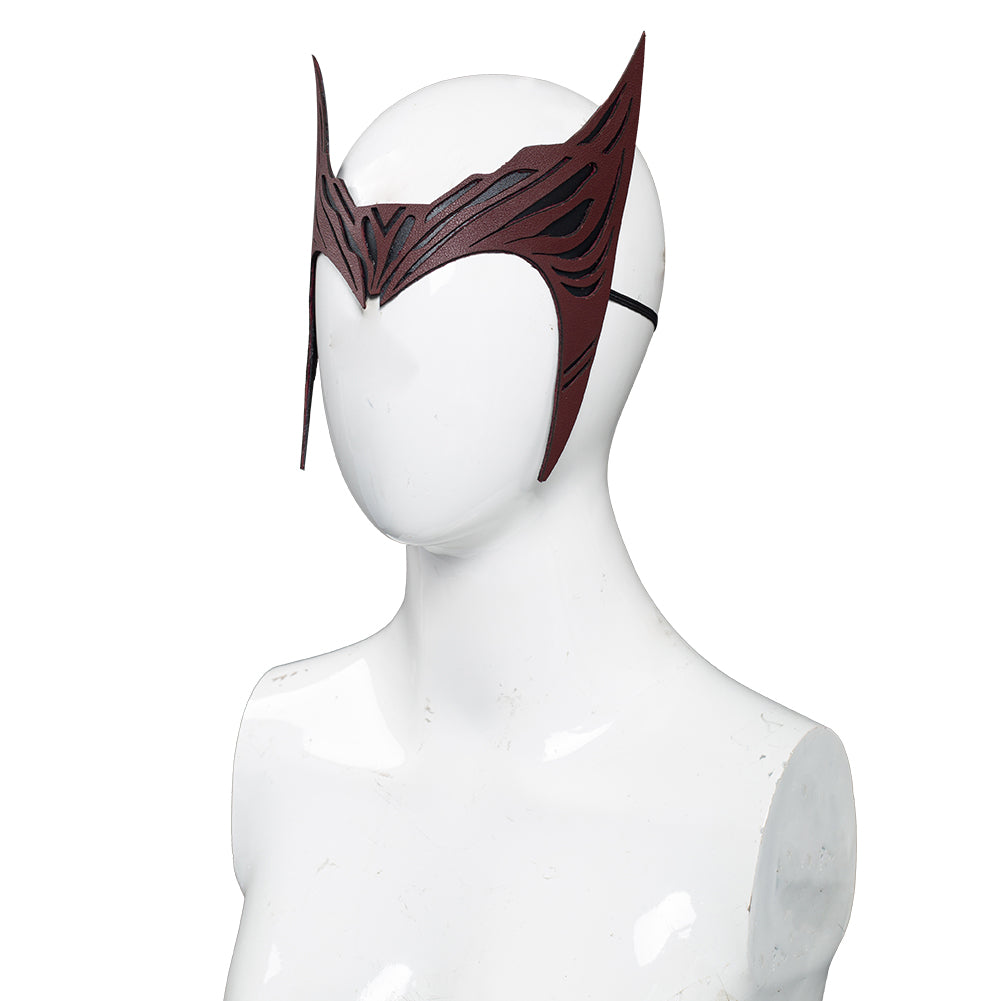 TV Wandavision Scarlet Witch Cosplay Costume Festival Party Outfit 