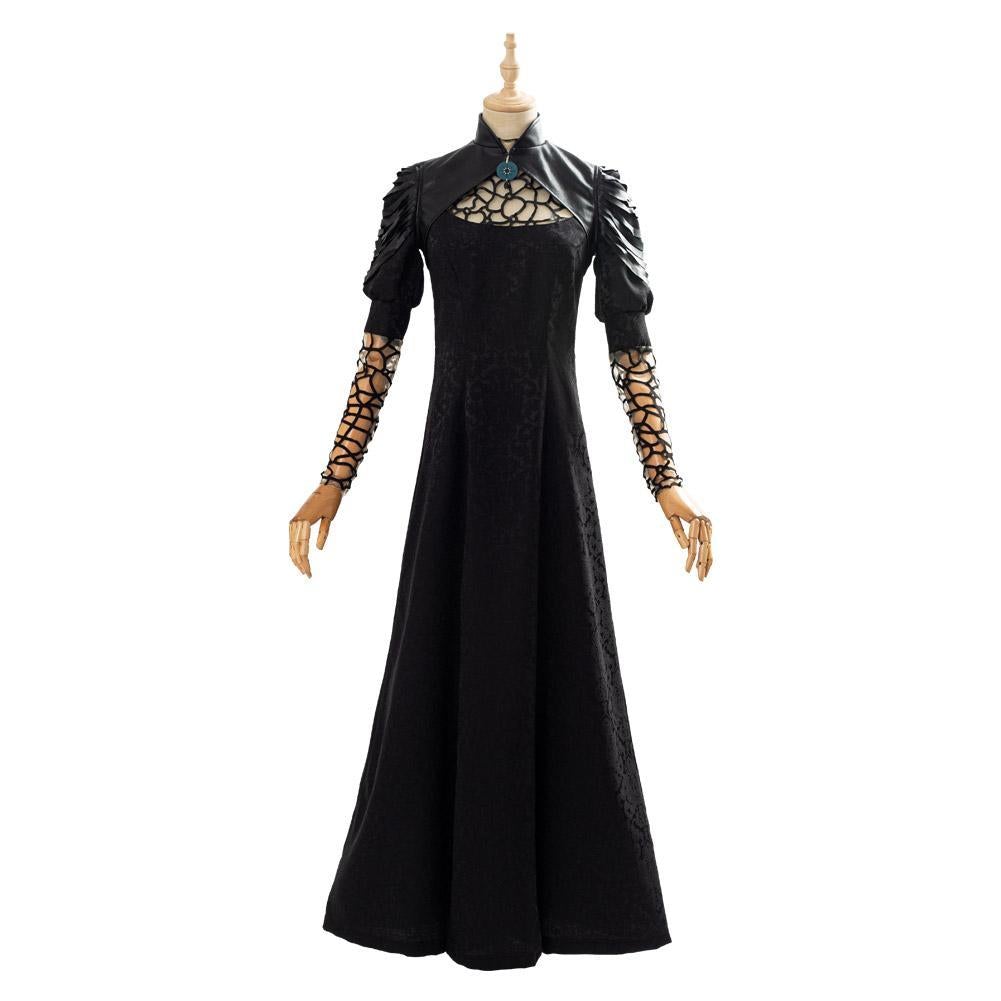 TV Series The Witcher Yennefer Cosplay Costume Skirt Dress Outfit Set Festival Carnival Christmas