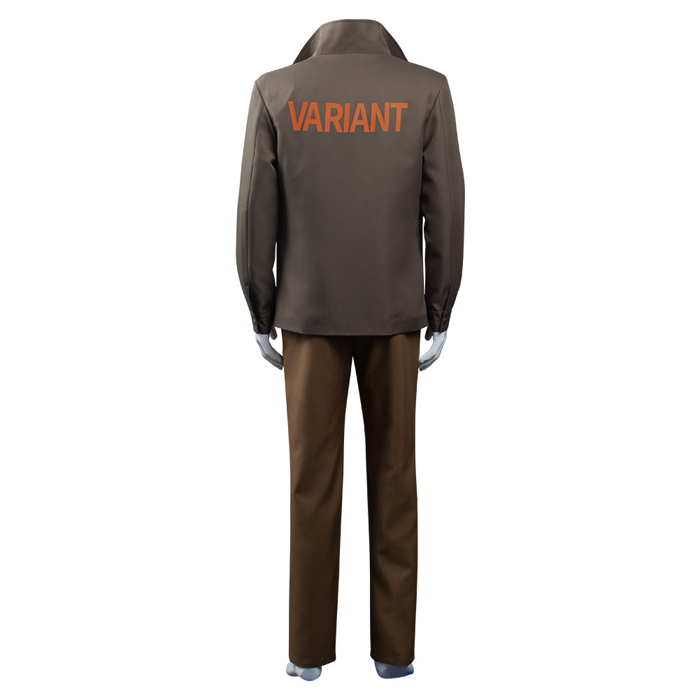 TV Loki Uniform Cosplay Costume Festival Party Outfit 