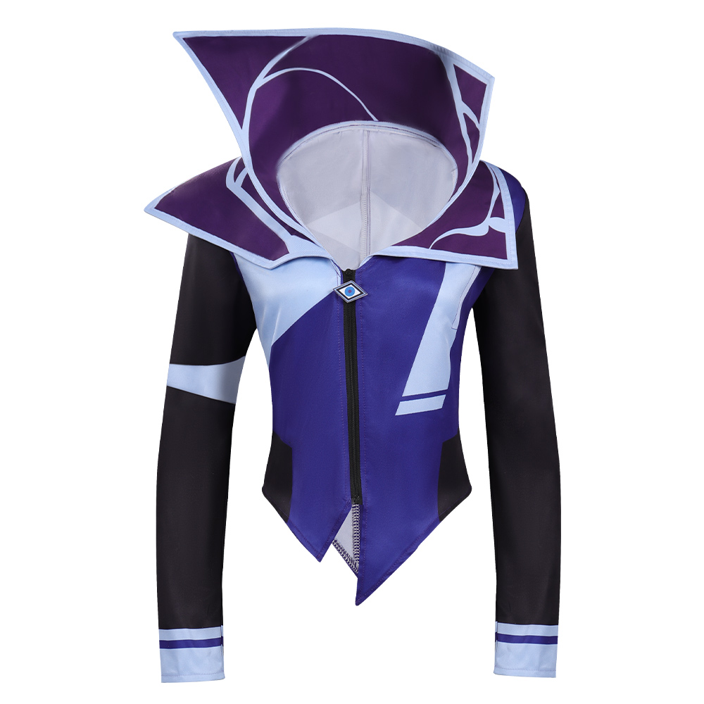 Game Valorant Fade Cosplay Costume Hoodie Outfits Halloween Carnival UUstyle®