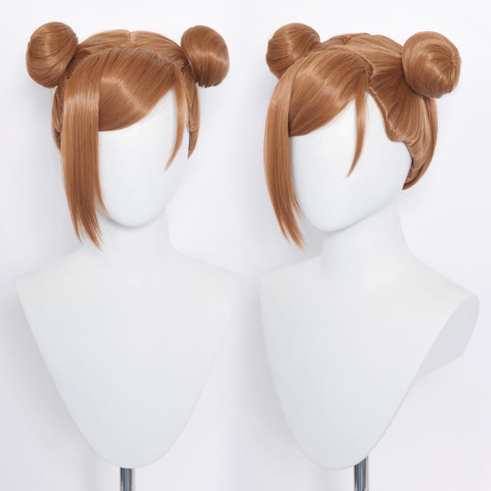 Anime Jujutsu Kaisen Kugisaki Nobara Cosplay Wig Heat Resistant Synthetic Hair Carnival Halloween Party