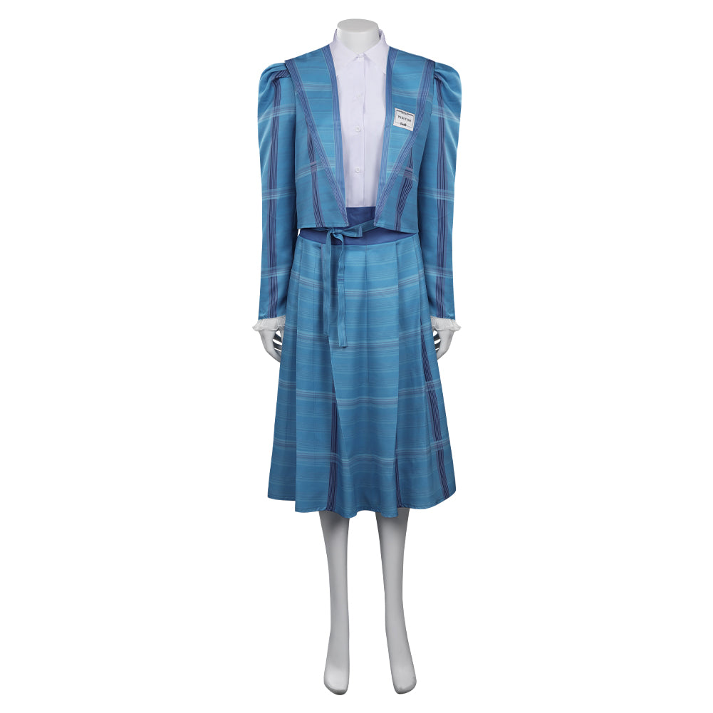 TV Stranger Things 4 Nancy Wheeler Cosplay Costume Festival Party Outfit 